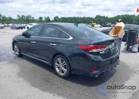2018 Hyundai Sonata Sport+ z USA, uszkodzony, nr VIN 5NPE34AF1JH707667